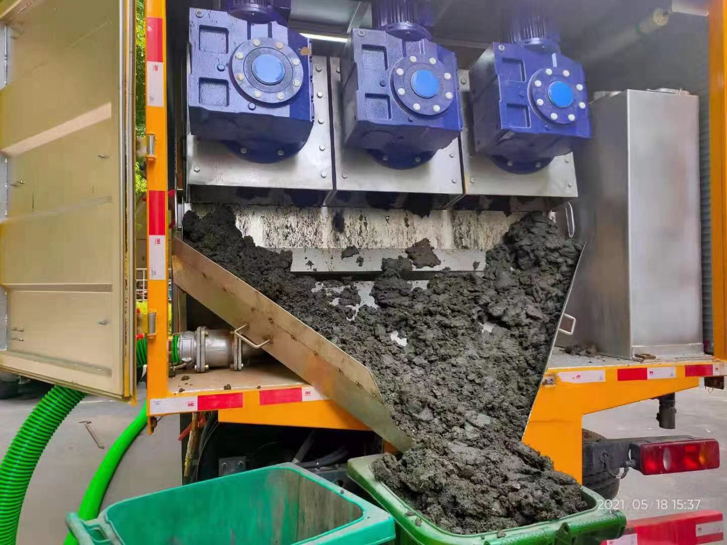 阿里化粪池清掏城市维护站-泥浆净化干湿分离处理